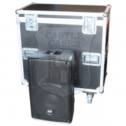 RCF HD32-A Twin Speaker Flightcase